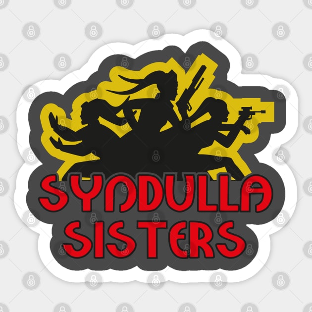 Syndulla Sisters Sticker by nielsrevers